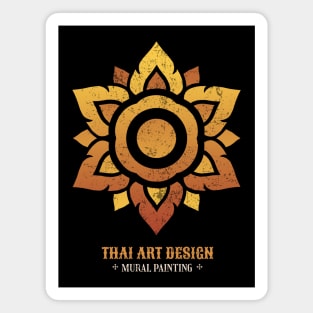 Thai Traditional Mural Painting Magnet